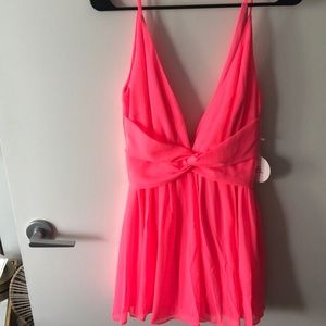Flowy Hot Pink Romper